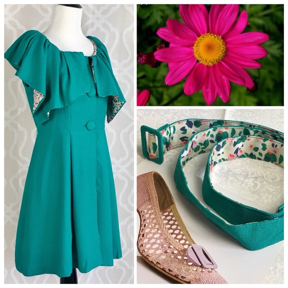 The Audrey 50’s Retro Style Coat Dress - Picture 8 of 8